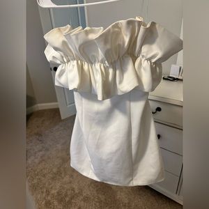 White do+be dress